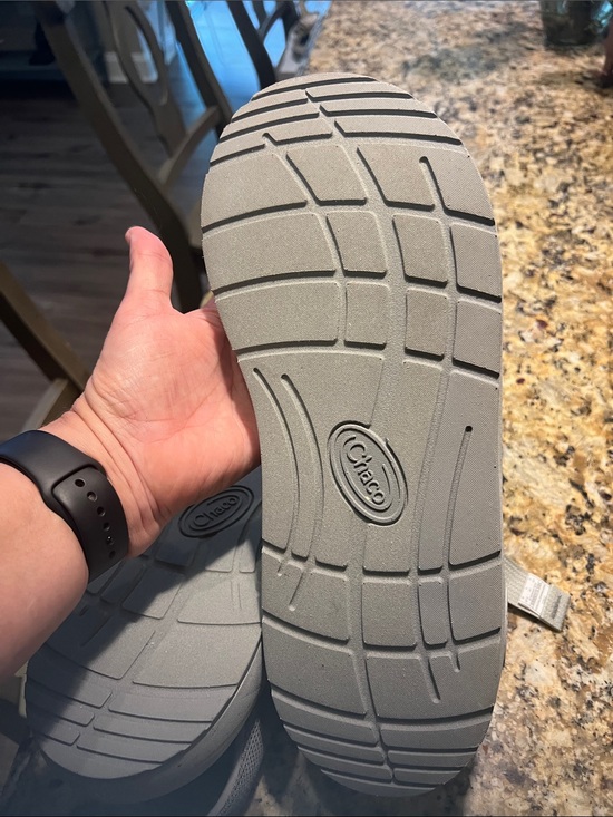 Chaco CushZ Extra Cushioned Gray Sport Sandals Men\'s Size 15 EUC main image 14